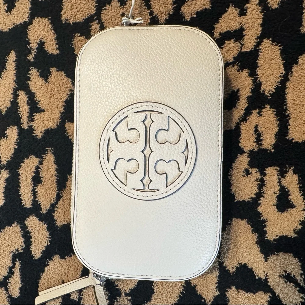 NWT Tory Burch Miller Mini Crossbody New Ivory - Picture 6 of 13